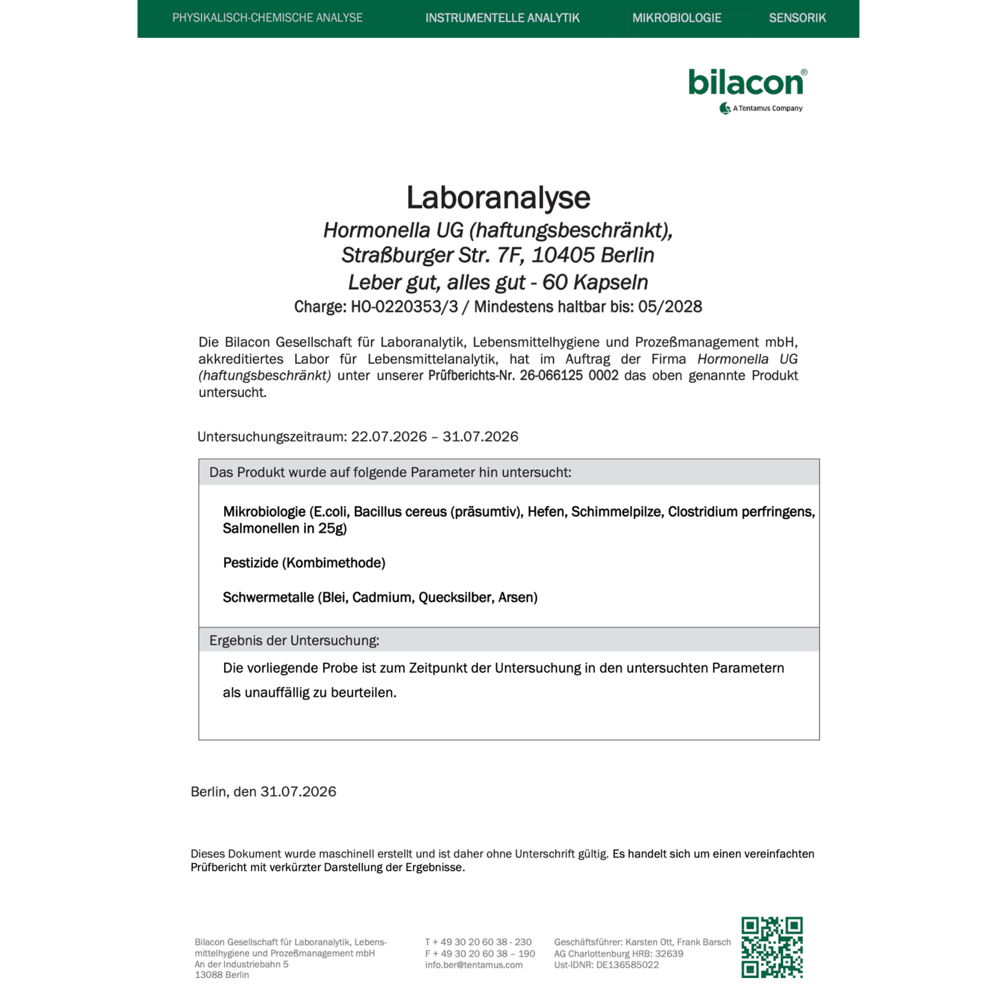 Starke Nerven² & Leberkraft³