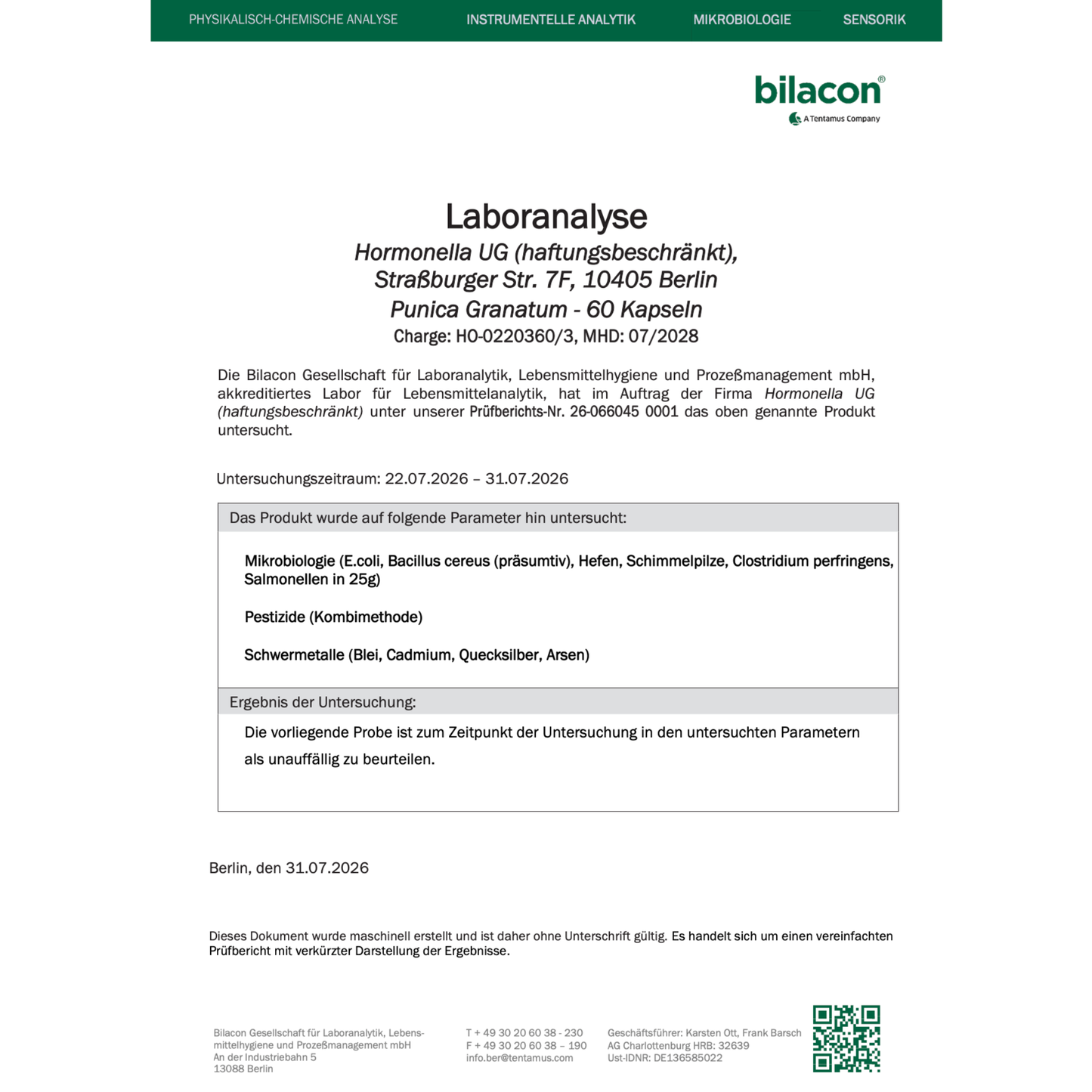 Punica Granatum - Pomanox®