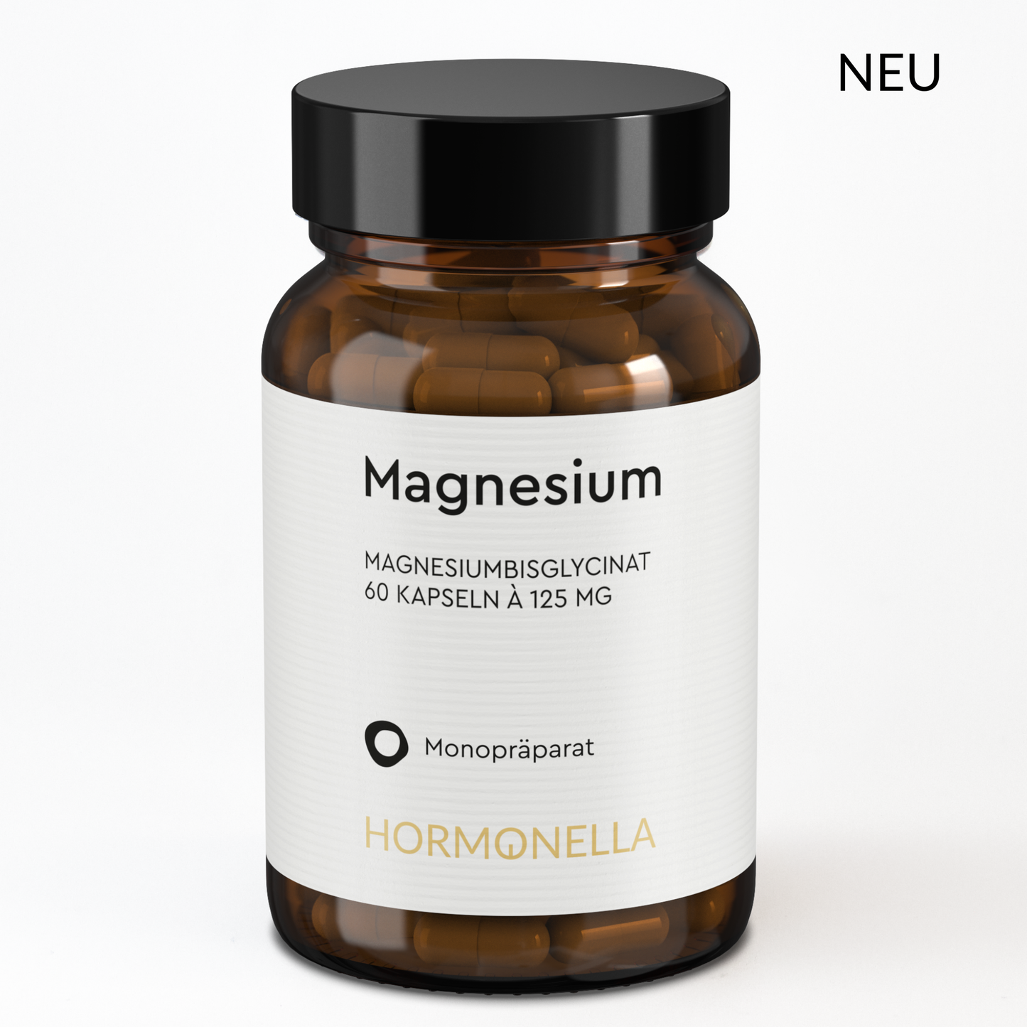 Hochdosiertes Magnesiumbisglycinat mit 20 % Magnesiumanteil – organische, gut bioverfügbare Magnesiumform