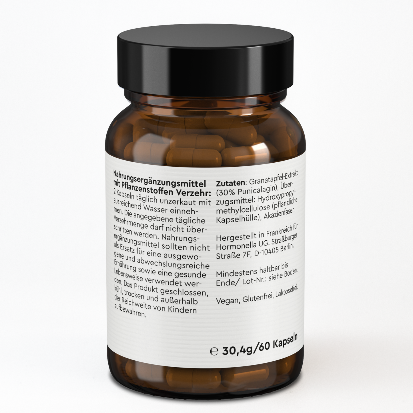 Granatapfel-Extrakt 30 % Punicalagin | Hormonella