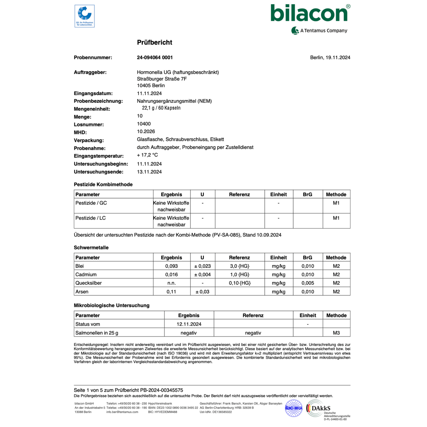 Höchste Standards unserer Produkte sind uns ein besonderes Anliegen